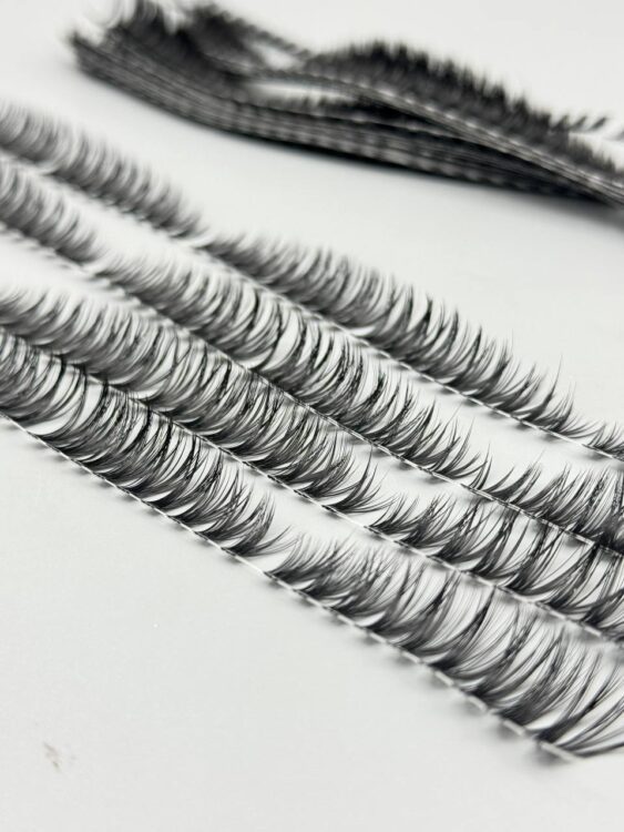 مژه ریسه ای کاپ  میکسی 50p کد 539