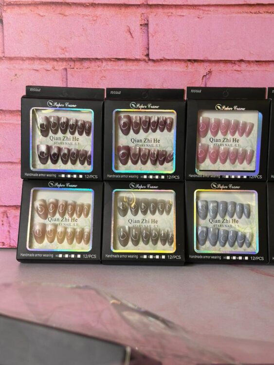 ناخن مصنوعی طرح قلبی آیس ژل فقط عمده