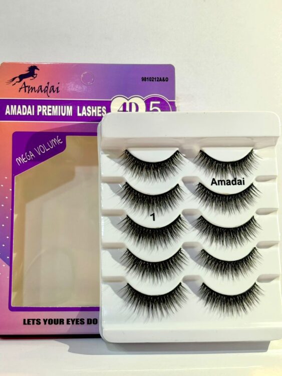مژه مصنوعی 5 جفتی آمادای AMADAI