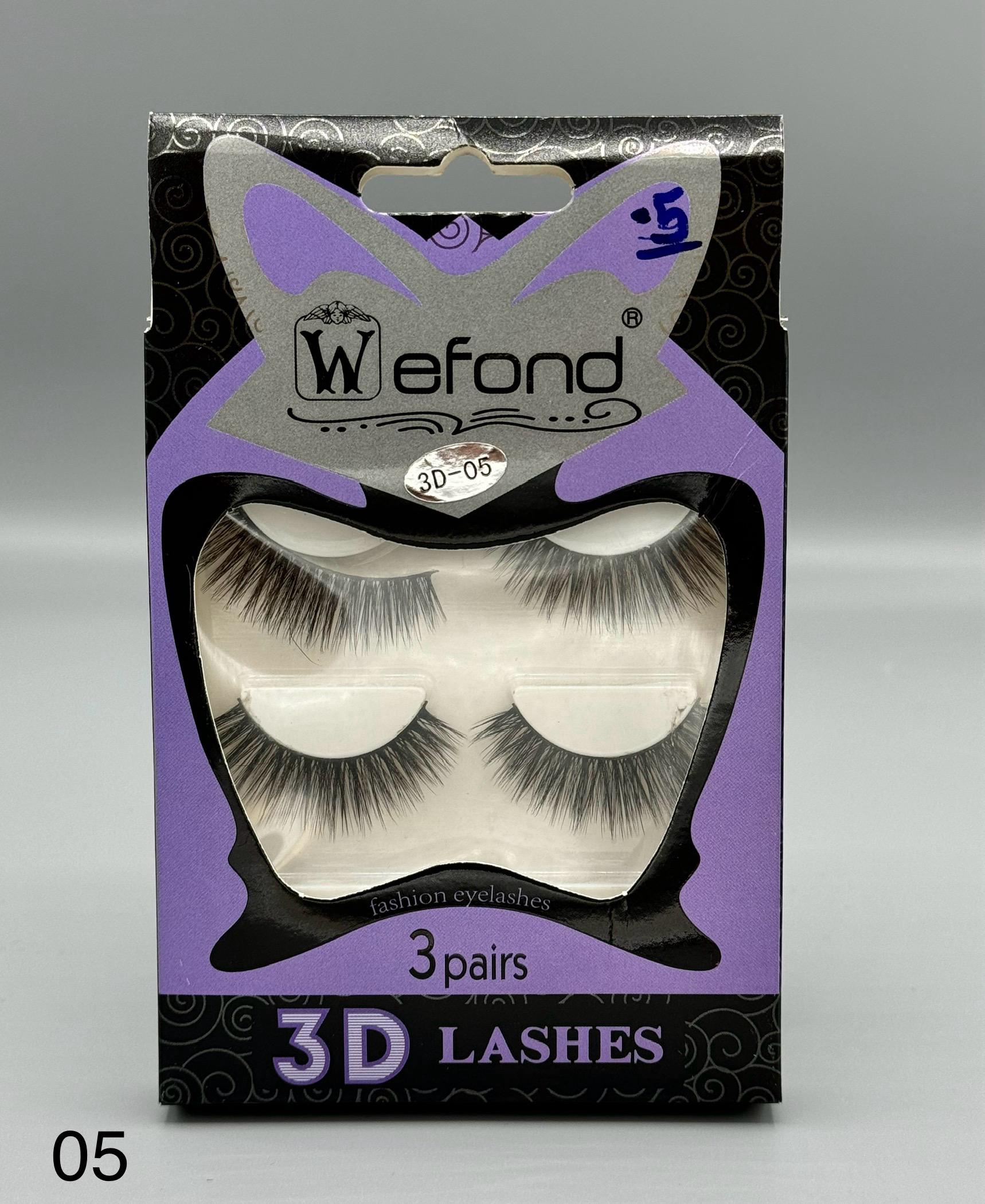 مژه 3 جفتی WEFOND 05 3D