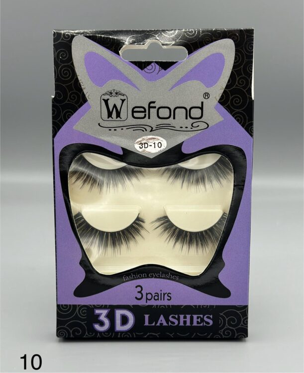 مژه 3 جفتی WEFOND 10 3D