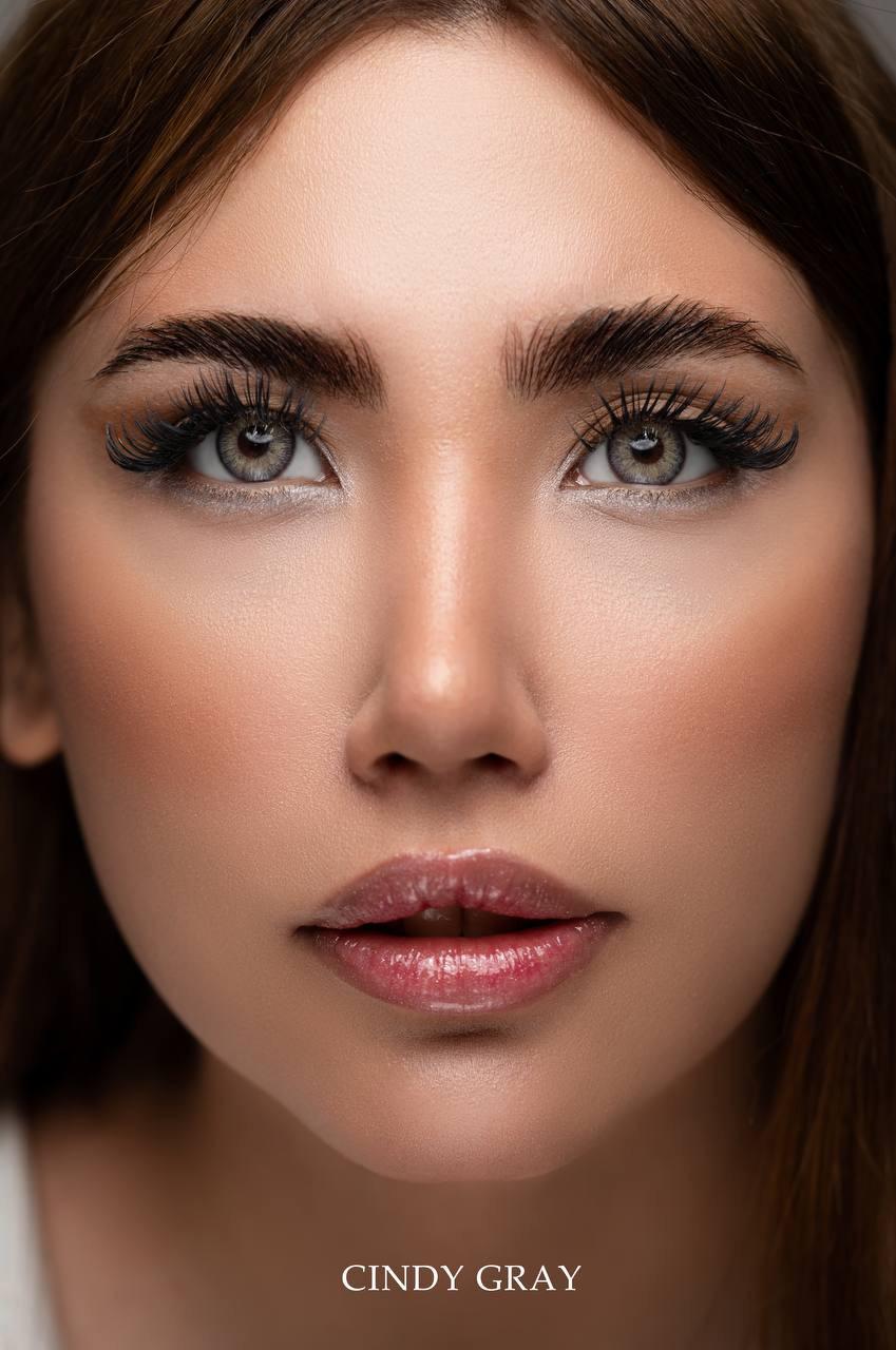 لنز رنگی چشم سی ویژن رنگCINDY GRAY