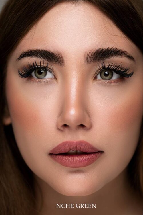 لنز رنگی چشم سی ویژن (NOCHE GREEN) سالانه