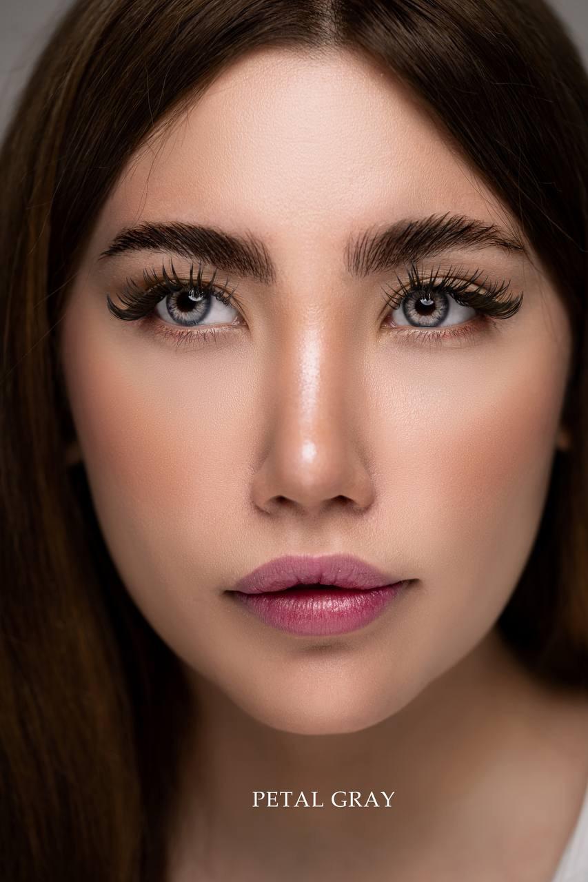لنز رنگی چشم سی ویژن رنگ PETAL GRAY
