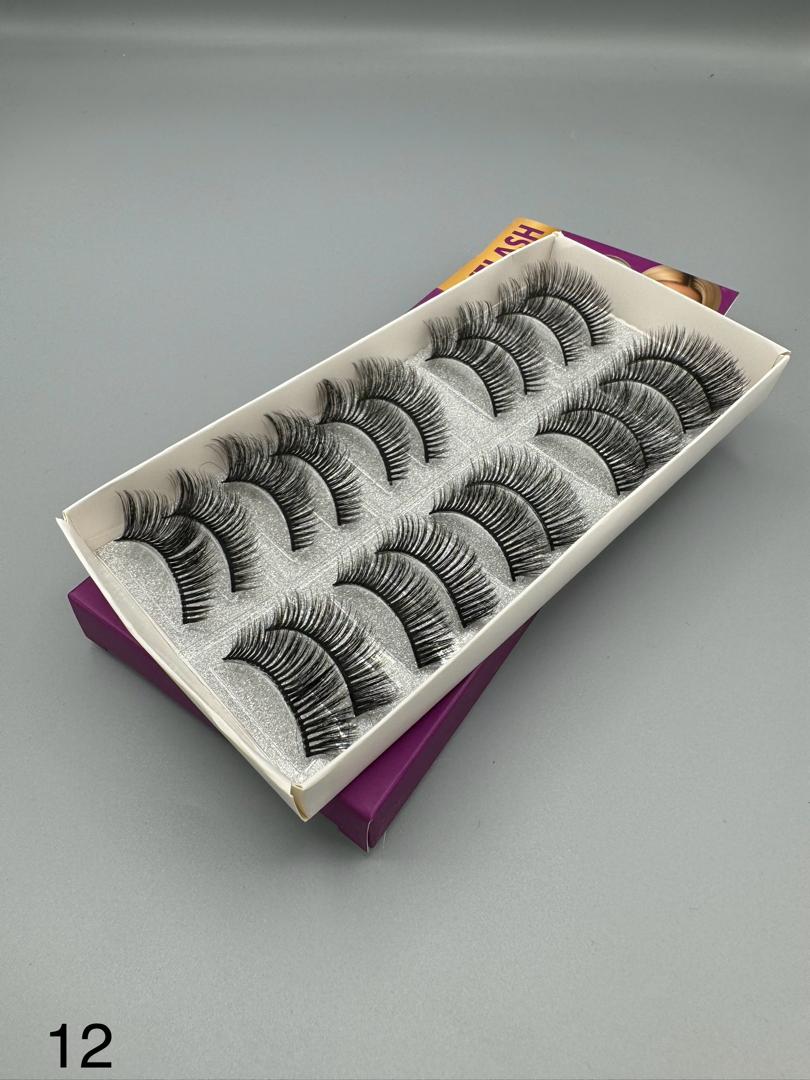 مژه 10 جفتی 3D ونوس 12