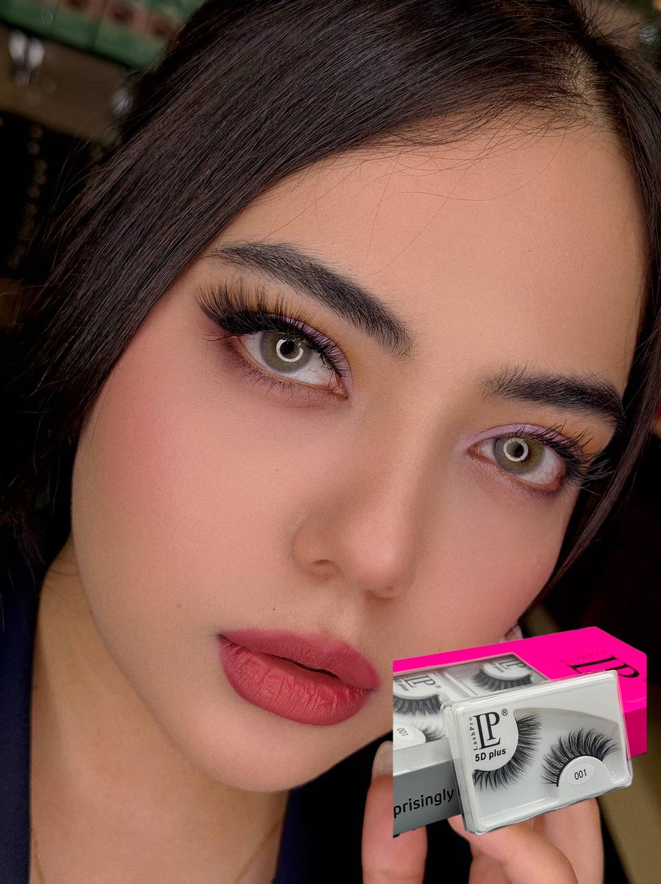 مژه جفتی برند LP کد 01