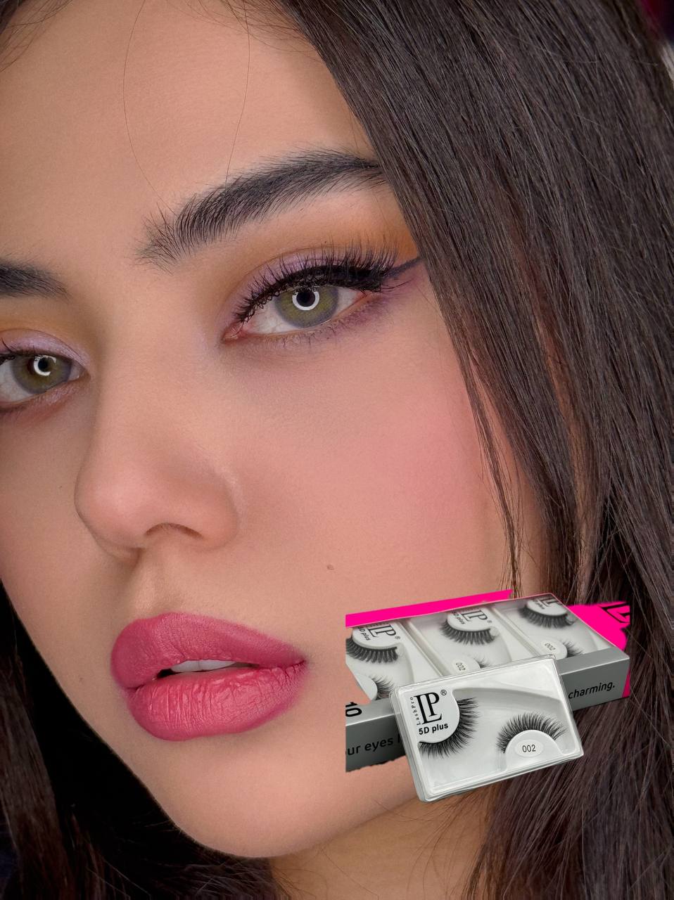 مژه تک جفتی برند LP کد 02