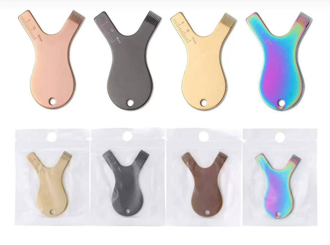 شانه لیفت و لمینیت مژه و ابرو (Y) فلزی