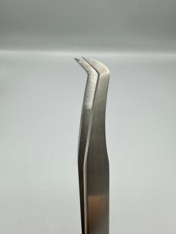 پنس دست ساز اکستنشن استیل (65 درجه تخم مرغی)