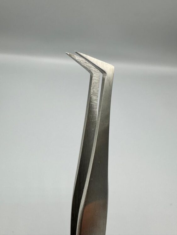 پنس دست ساز اکستنشن استیل (90درجه زاویه دار)