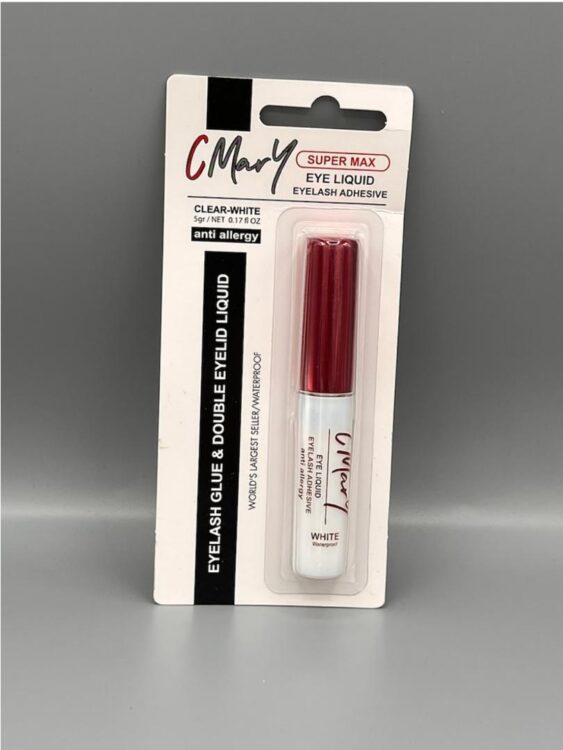 چسب مژه کاشت مژه موقت CMARY (قلمی/سفید)
