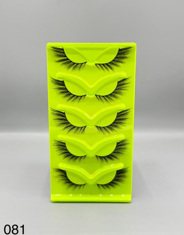 مژه فاکس 5 جفتی (مژه مصنوعی) (کد 81)