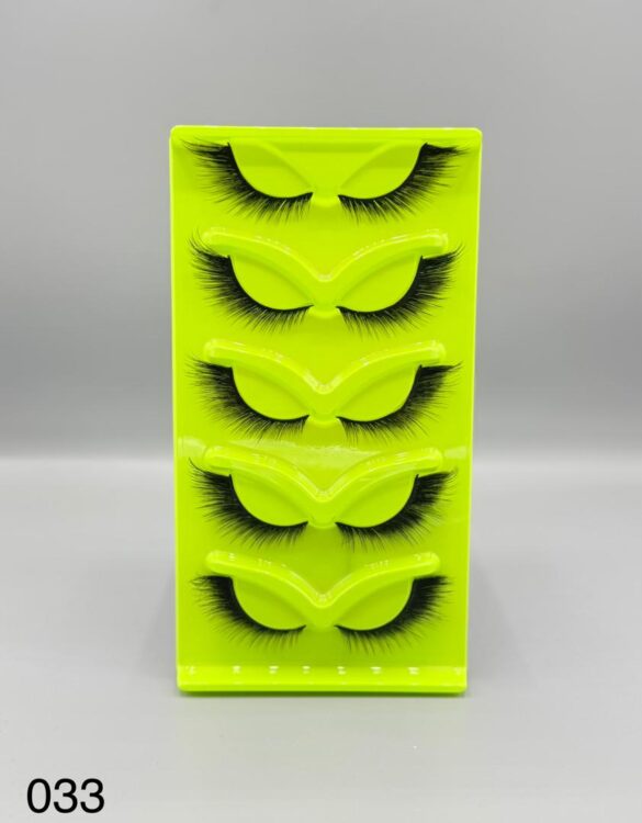 مژه فاکس 5جفتی(کد33)