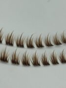 مژه ریسه ای کایلی قهوه ای کد 535