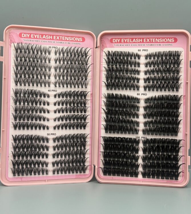 پالت مژه کتابی میکس